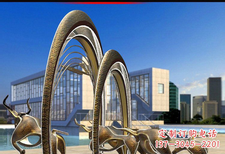 大连拱门雕塑传承传统艺术