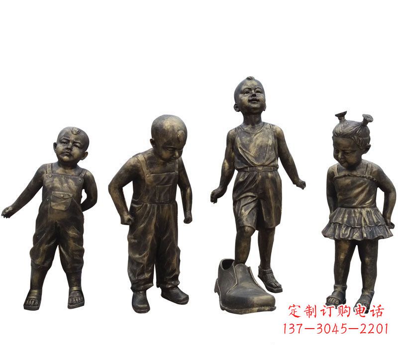 大连儿童雕塑传承中国古代文化