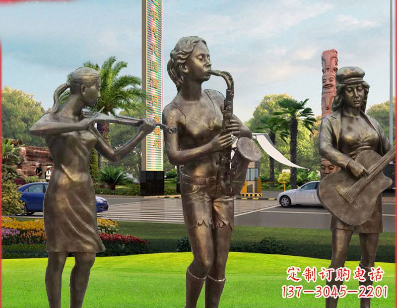 大连萨克斯雕塑艺术与历史的结晶