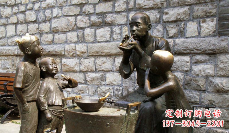 大连糖果街的精美雕塑