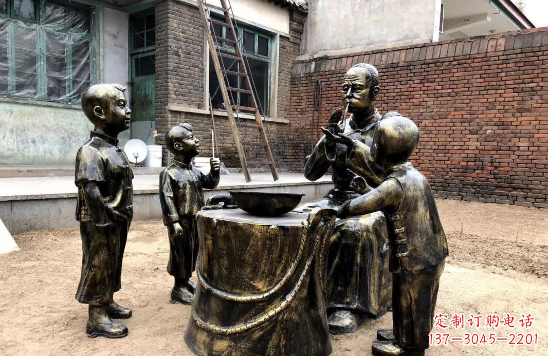 大连糖人雕塑缅怀中国传统文化