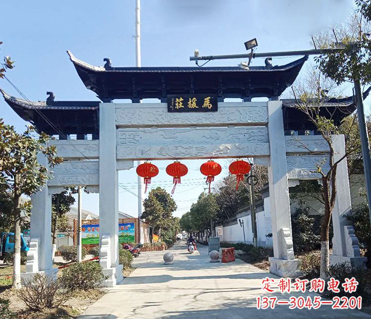 大连牌坊雕塑的文章