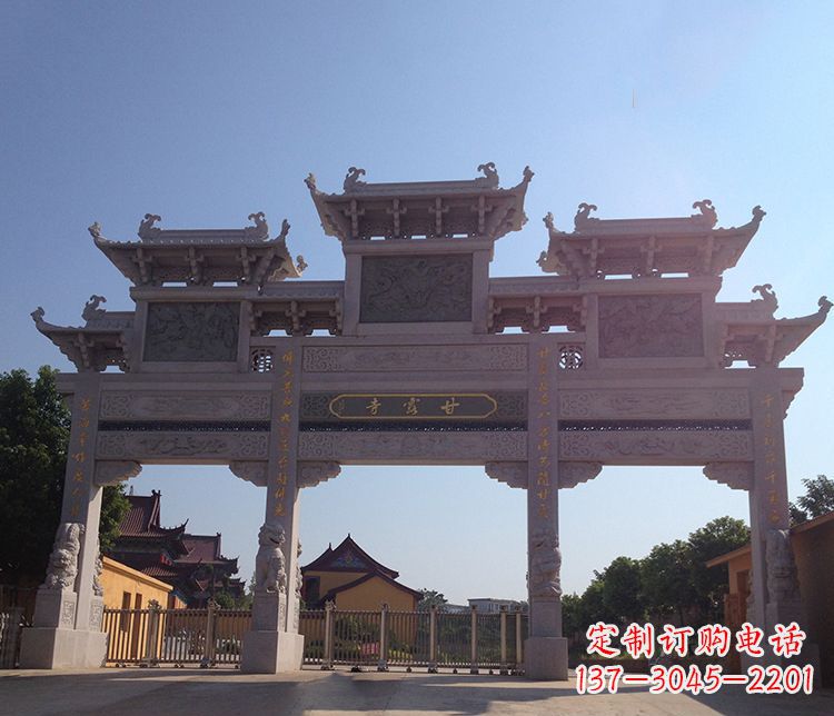 大连牌坊雕塑——传承民间艺术的精髓