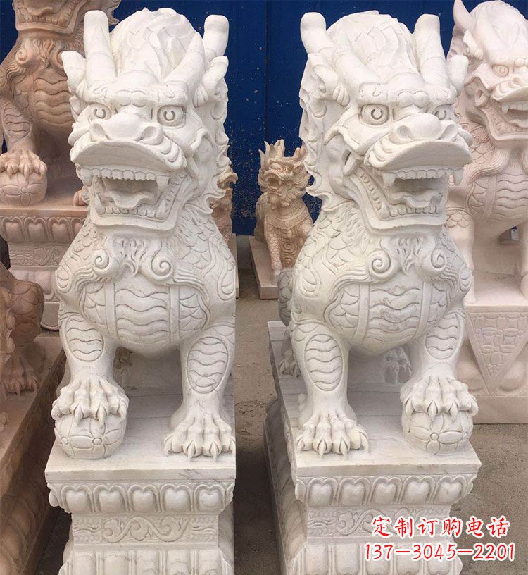 大连大理石麒麟——古典精美的雕塑艺术