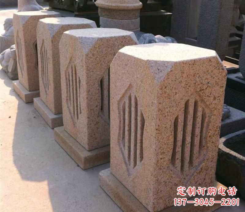 大连精美的大理石灯雕塑