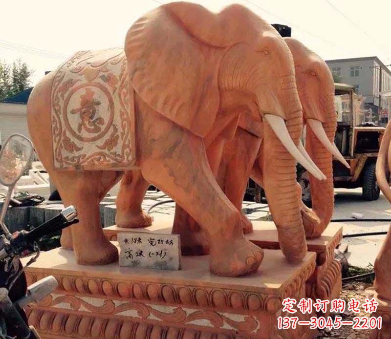 大连大象雕塑 传承古典文化的艺术精品