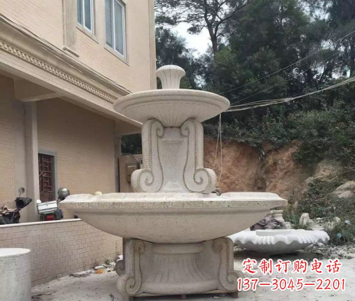 大连大理石大型喷泉雕塑精致美观又富有艺术气息
