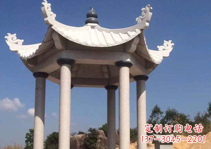 大连大理石凉亭雕塑——传承古代工艺之精粹