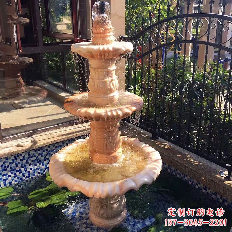 大连大理石雕刻风水球赋予神秘力量