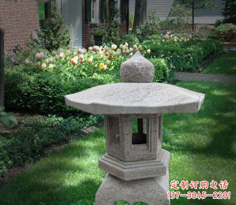大连大理石宫灯雕塑