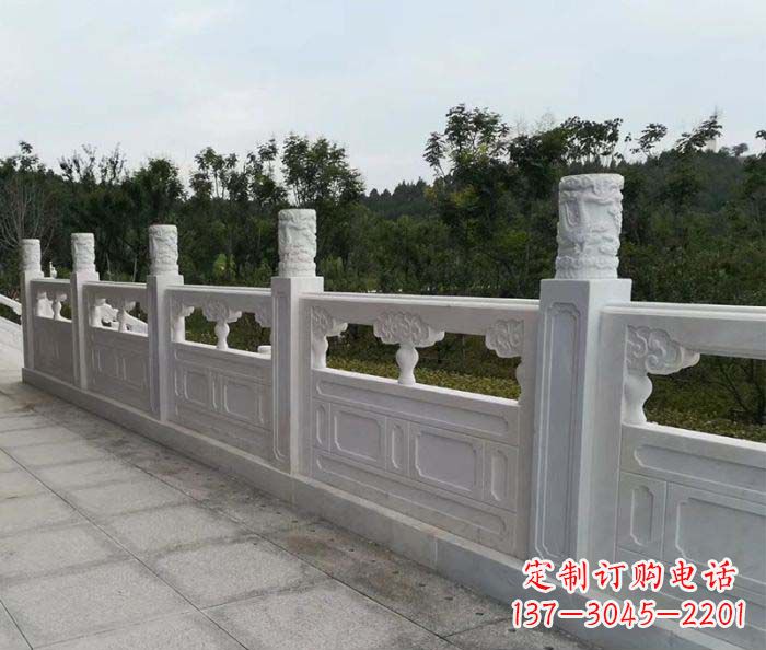 大连精美绝伦大理石栏板雕塑