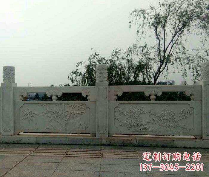 大连精美大理石栏板石雕
