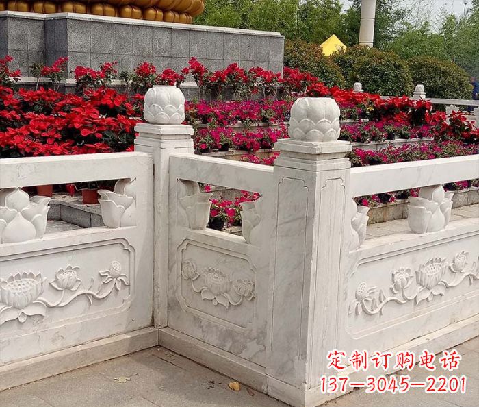大连精美大理石旅游景区石雕栏板