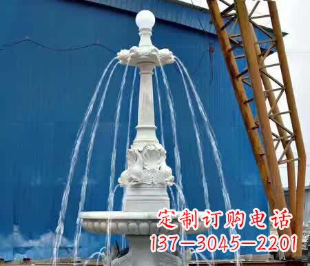 大连精致大理石喷泉雕塑