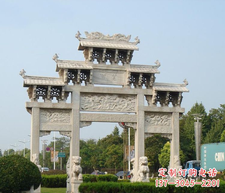 大连大理石牌坊雕塑——精致纯粹、卓越优雅