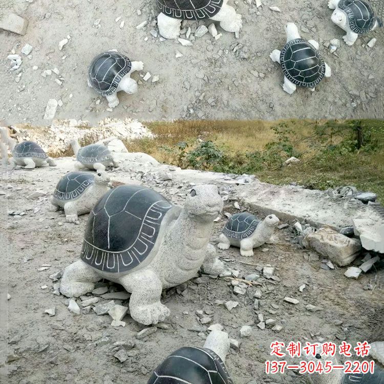 大连全新精美大理石乌龟雕塑