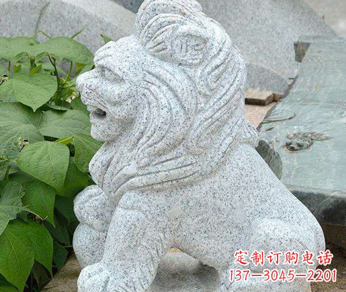 大连大理石狮子雕塑