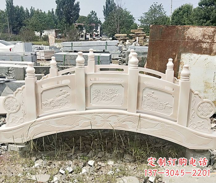 大连大理石小型拱桥雕塑
