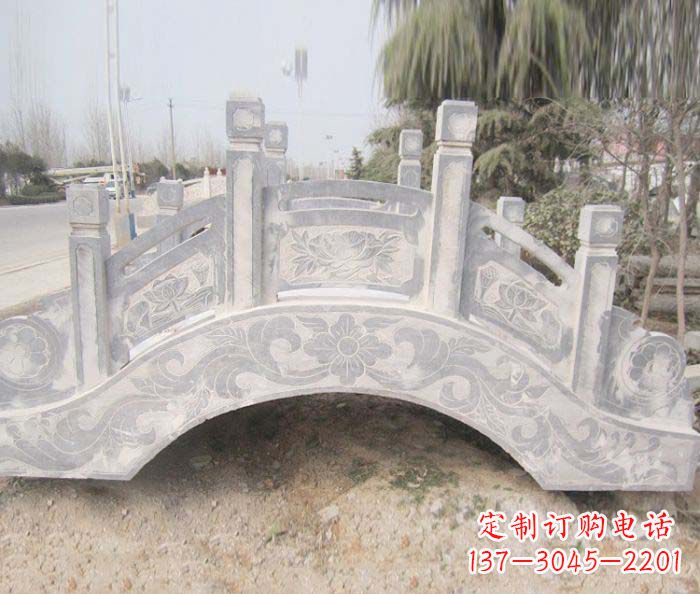 大连精美大理石小型拱桥石雕