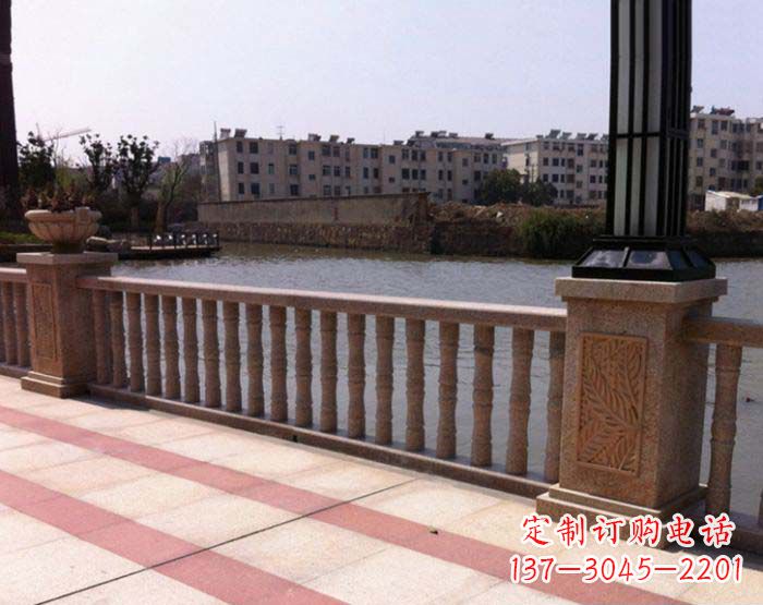 大连大桥仿古石栏杆雕塑