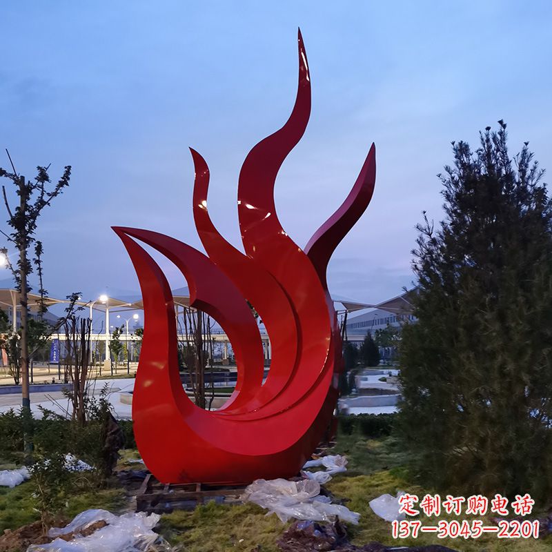 大连精致工艺大型不锈钢凤凰雕塑
