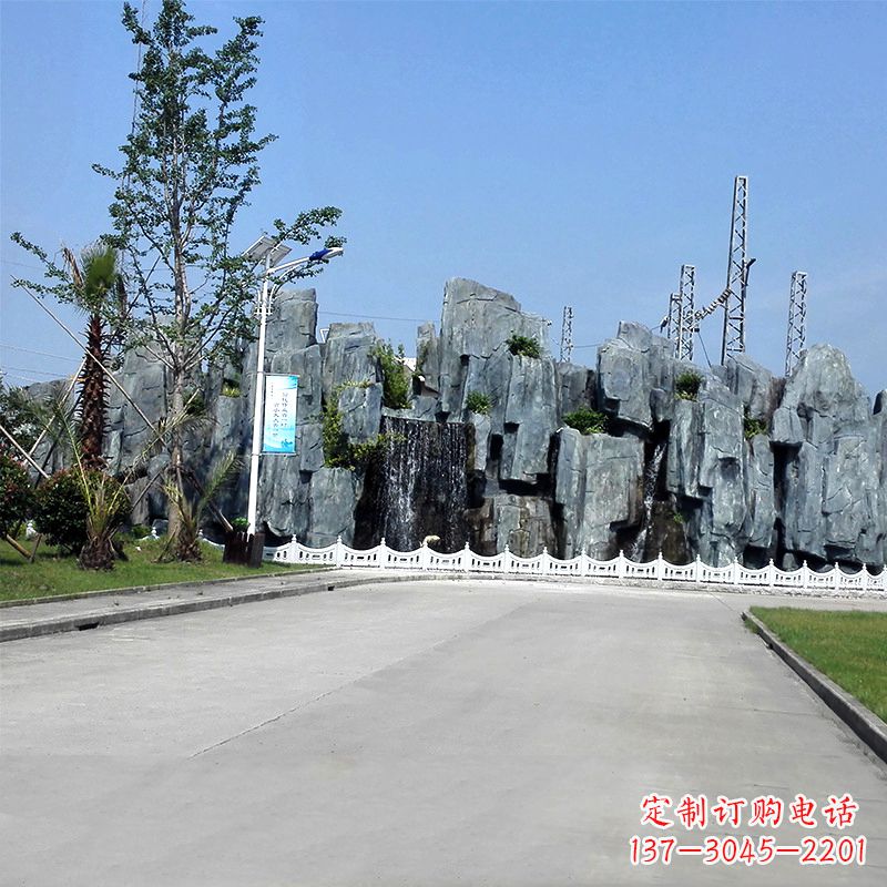 大连大型塑石假山雕塑
