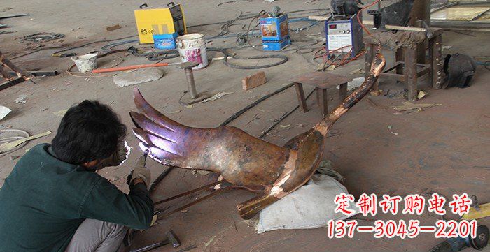 大连专业大雁铜雕制作