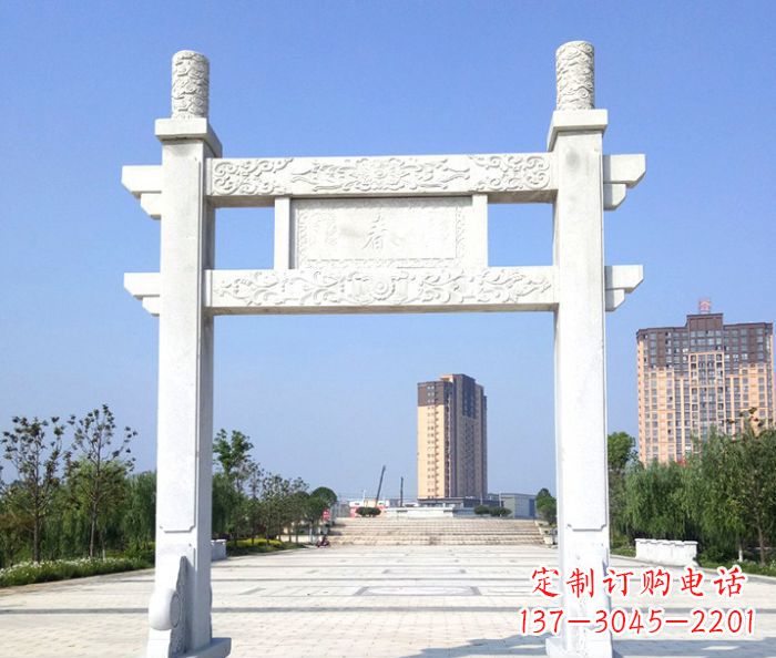 大连石牌楼雕塑——精美的浓缩艺术