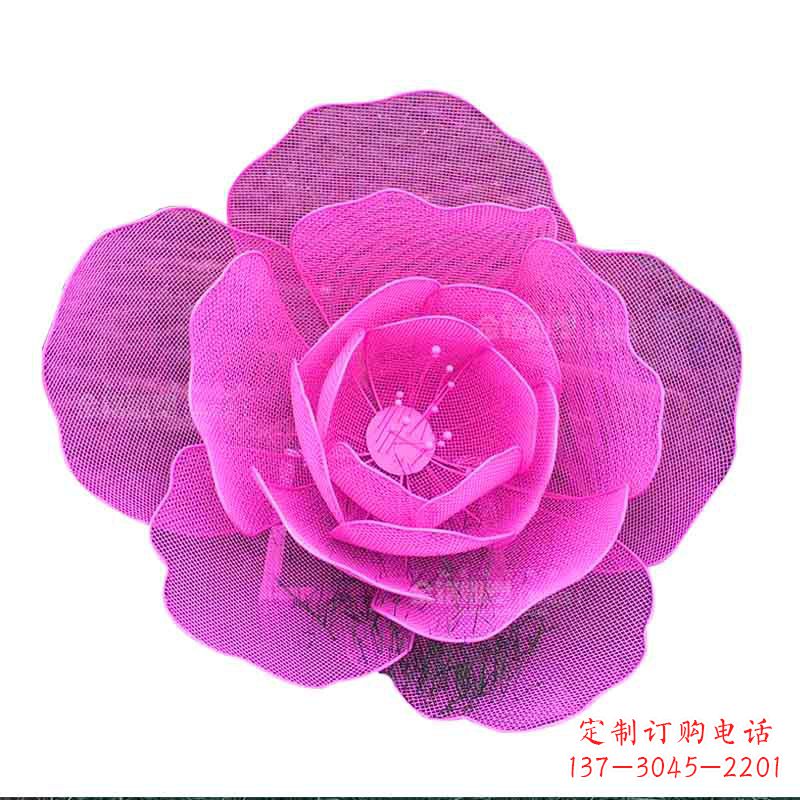 大连精美玫瑰金属雕塑