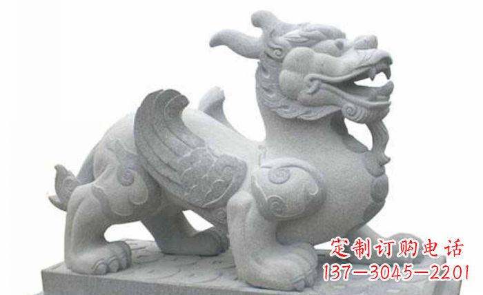 大连仿古貔貅古代神兽石雕