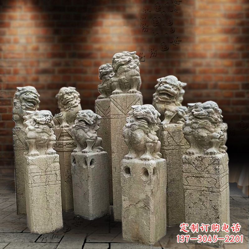 大连仿古栓马雕塑