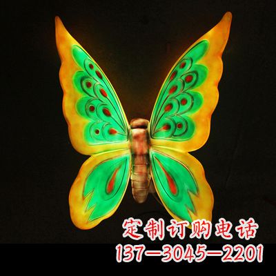 大连闪耀蝴蝶,精致灯光雕塑