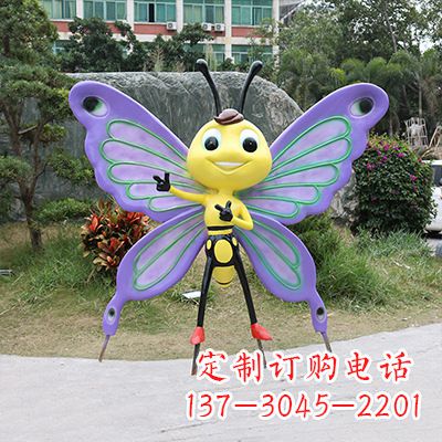 大连仿真蝴蝶雕塑,精致多彩、灵动优雅
