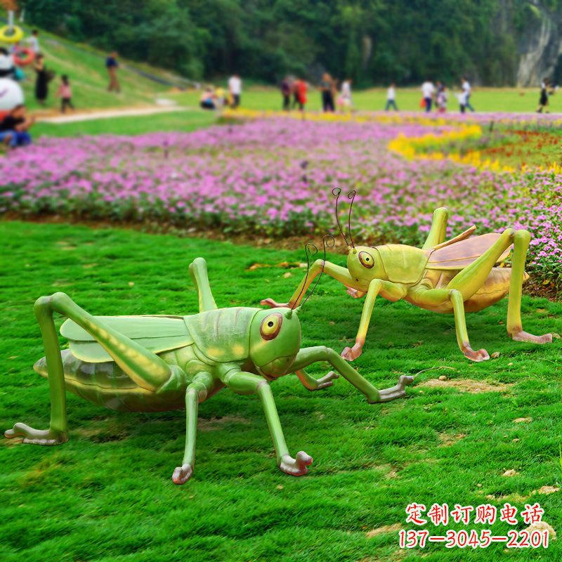 大连精美蝗虫雕塑摆件
