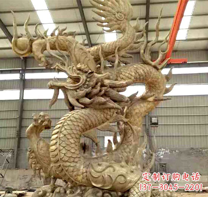 大连飞龙铜雕塑