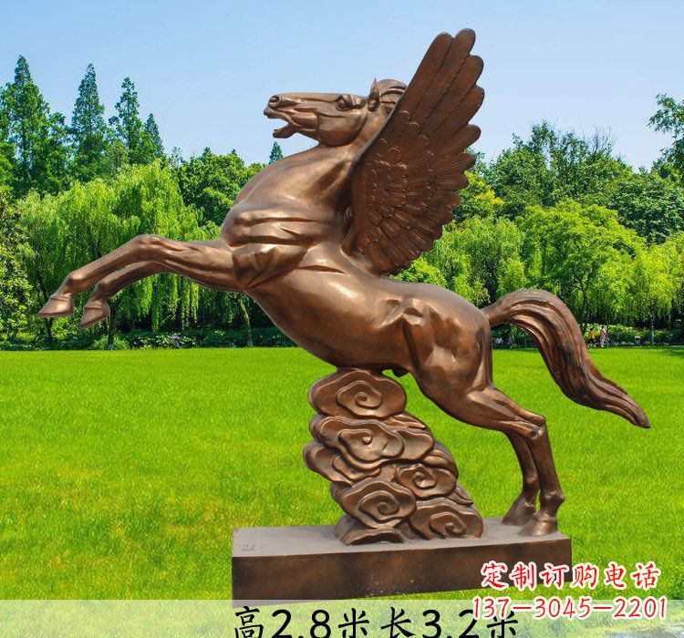 大连飞马铜雕222