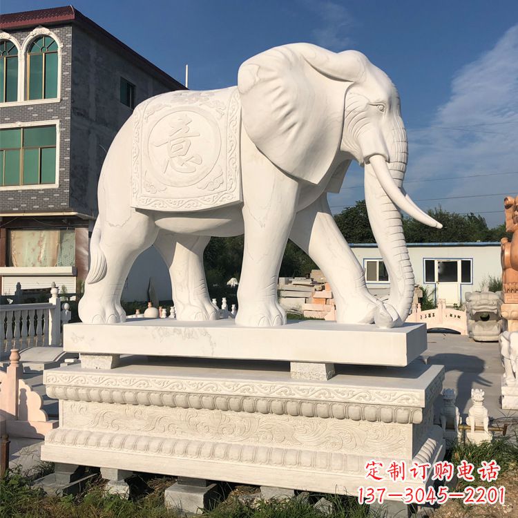大连佛教石雕大象