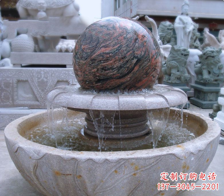 大连个性的喷泉石雕
