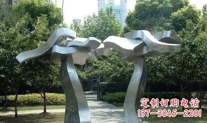 大连不锈钢拱门定制雕塑