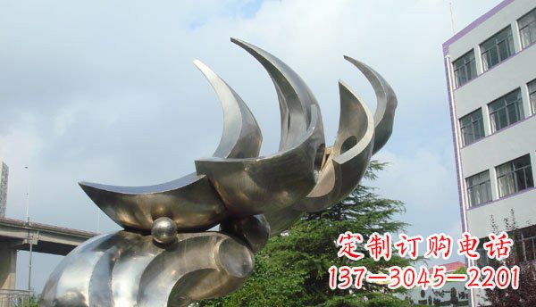 大连中领雕塑出品不锈钢海鸥雕塑