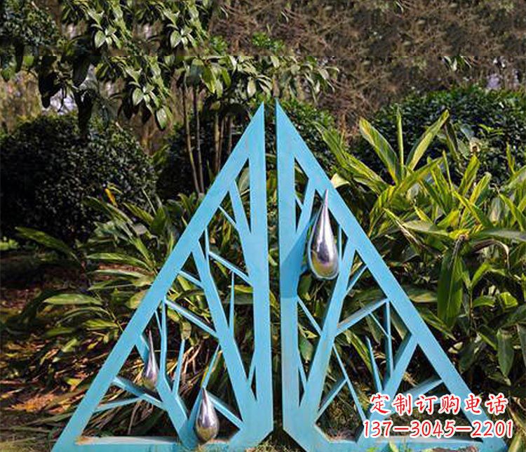 大连 风格树枝不锈钢景观雕塑