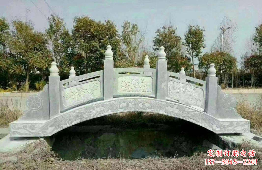 大连 传承古朴,抒发艺术,精致石桥雕塑