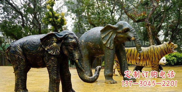 大连大象雕塑铜雕