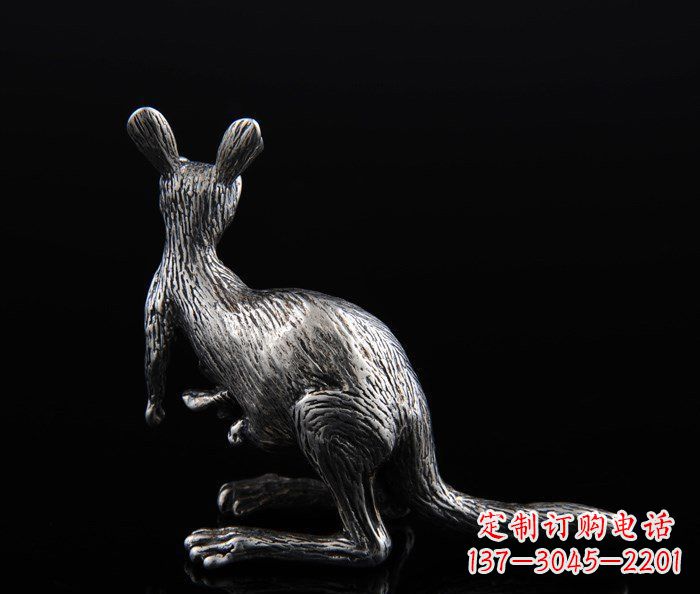大连精美的袋鼠铜雕