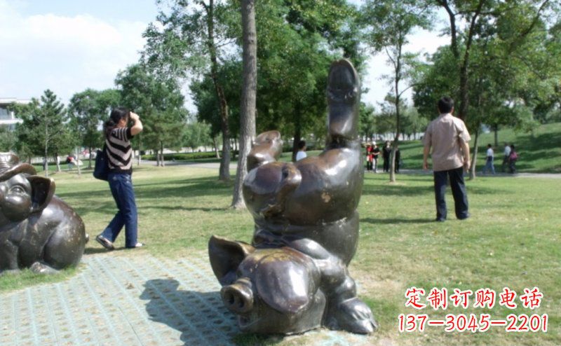 大连产品名称中领雕塑铜质动物雕塑