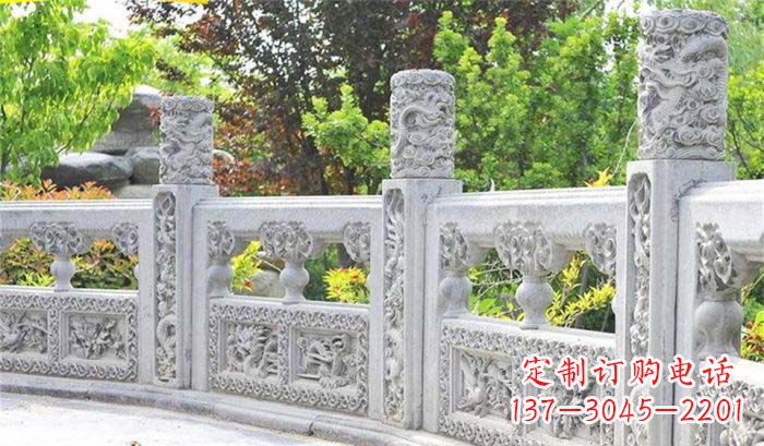 大连公园仿古石栏板_1