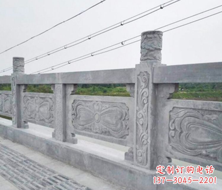 大连公园仿古石栏板景观石雕 (5)