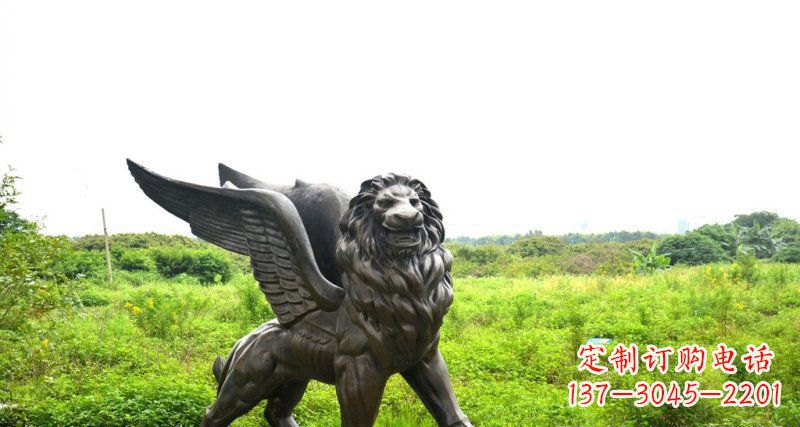 大连中领雕塑精美的动物铜雕