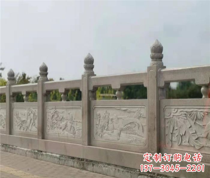 大连泰山大理石浮雕栏板雕塑
