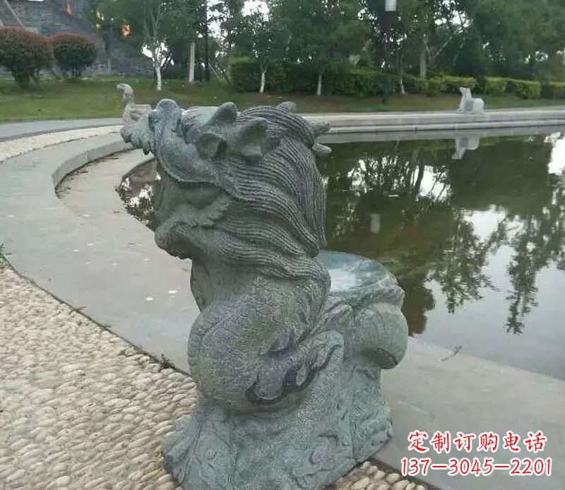 大连中国十二生肖石雕
